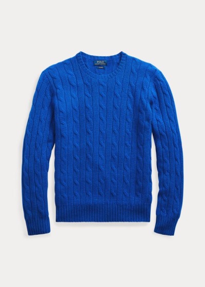 Men's Polo Ralph Lauren Cable-Knit Cashmere Sweater | 729308PRK